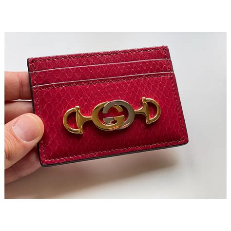 gucci zumi card holder|gucci card holder for men.